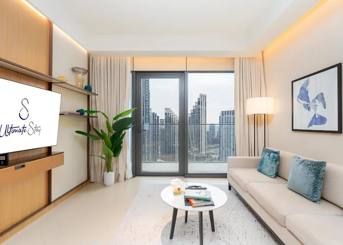 Ultimate Stay Luxurious Address Opera 2Br Next To Burj Khalifa And Dubai Mall Large Balcony With Stunning Views