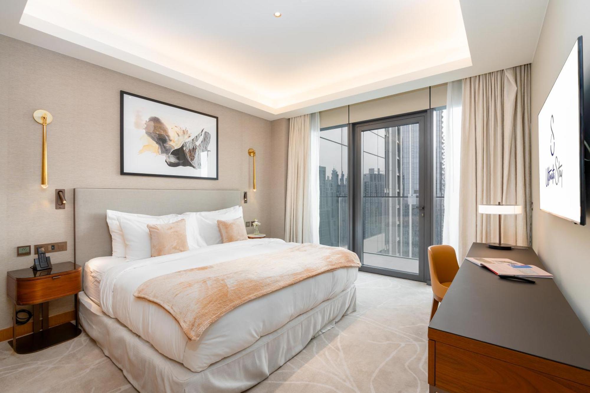 Ultimate Luxurious Address Opera 2br Next To Burj Khalifa And Mall Large Balcony With Stunning Views *