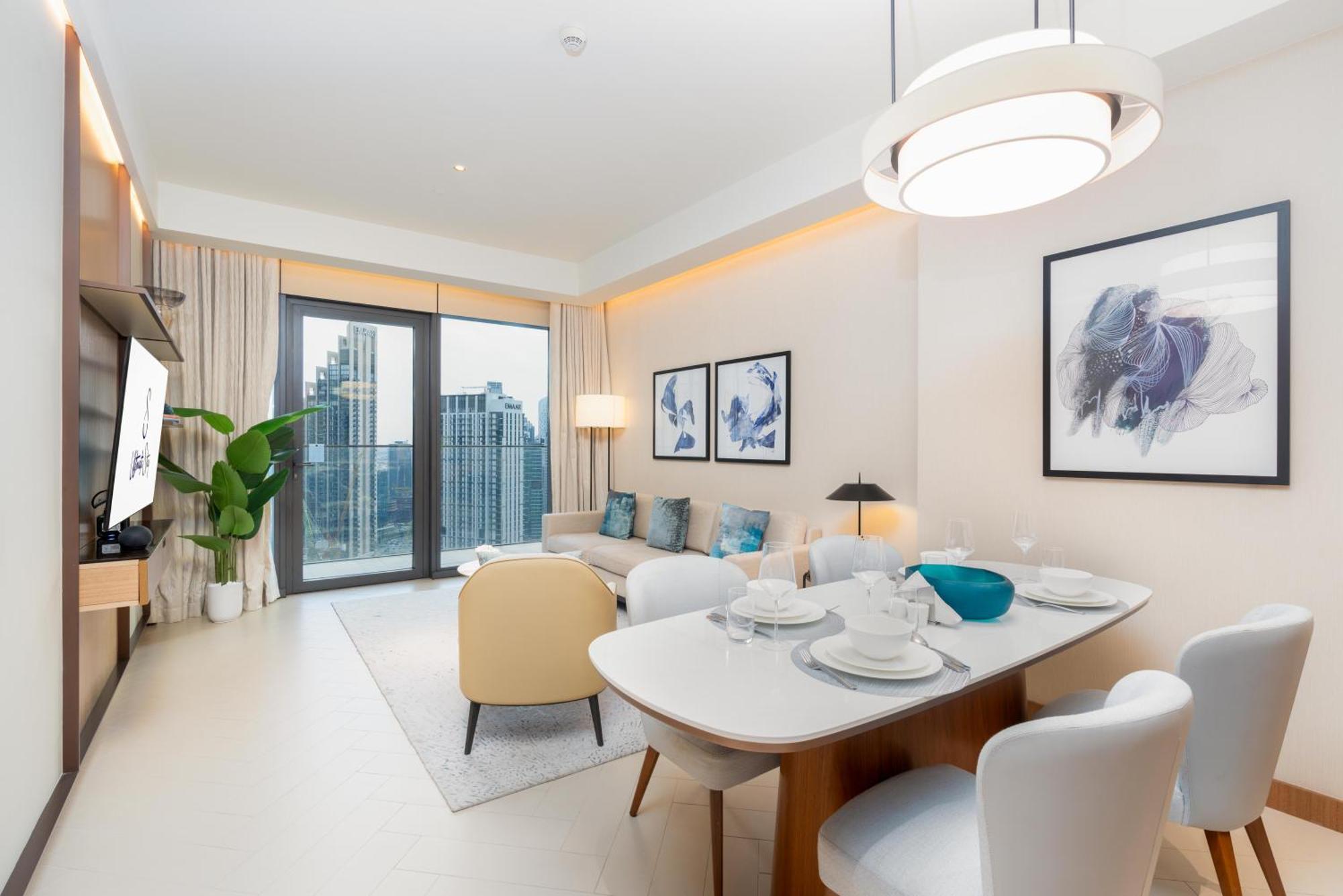 Apartment Ultimate Luxurious Address Opera 2br Next To Burj Khalifa And Mall Large Balcony With Stunning Views Dubai